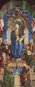 Cosimo Tura The Virgin and Child Enthroned with Angels Making Music Spain oil painting artist
